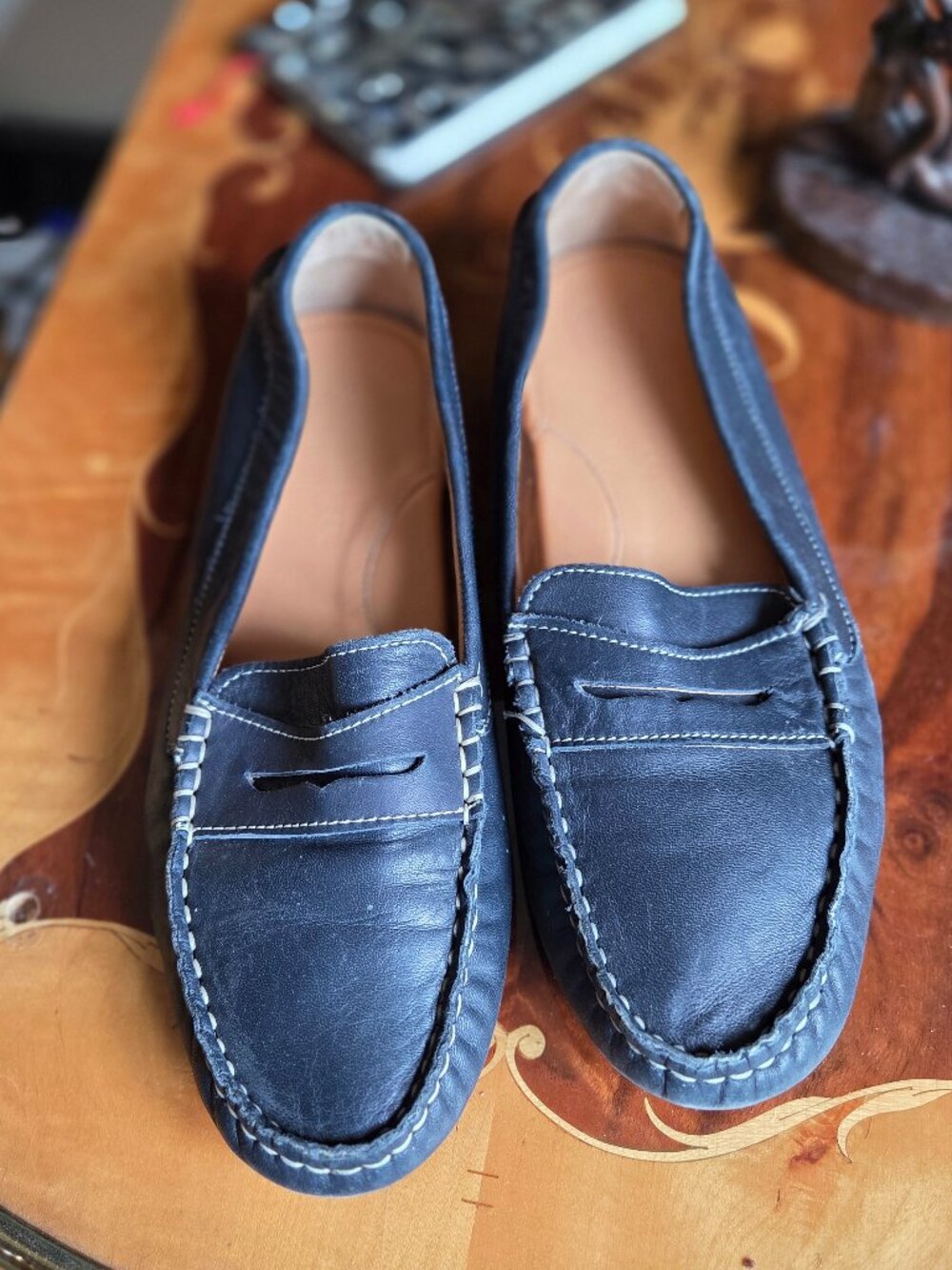 Amazing Blue Suede Simona Barbieri Loafer